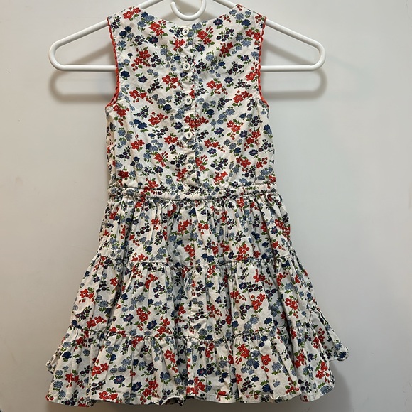 Mini Boden twirly dress, red, white & blue, size 5-6 - Picture 5 of 7